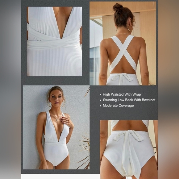 MOLYBELL Deep Plunge Monokini #434 NWOT - Picture 3 of 13